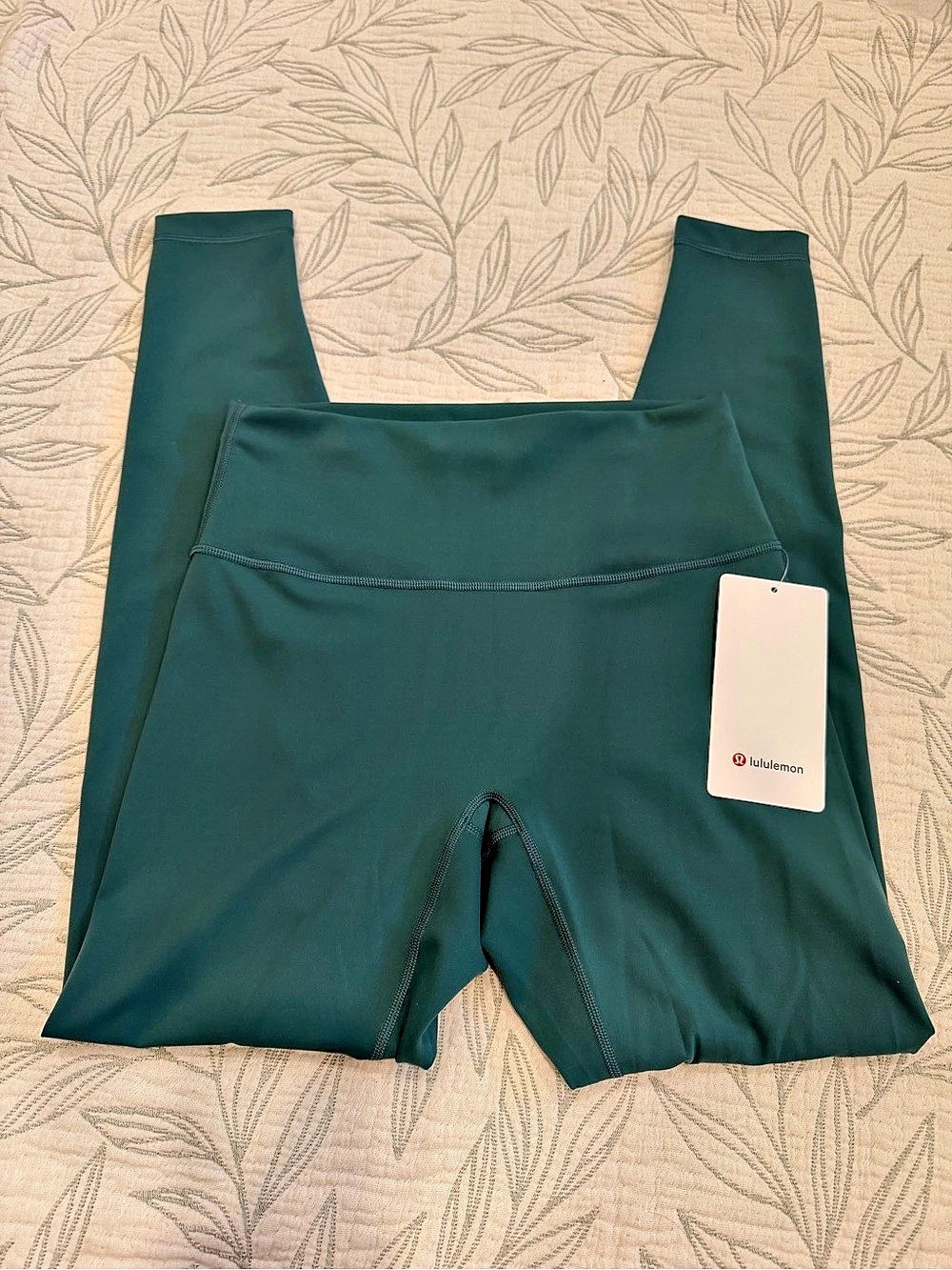 lululemon Wunder Under HR Tight Athletic Leggings in Green Size 8 NWT